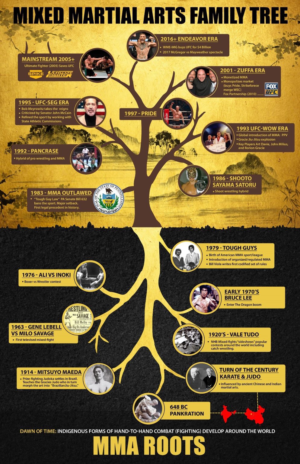THE HISTORY OF MMA - Mixed Martial Arts History